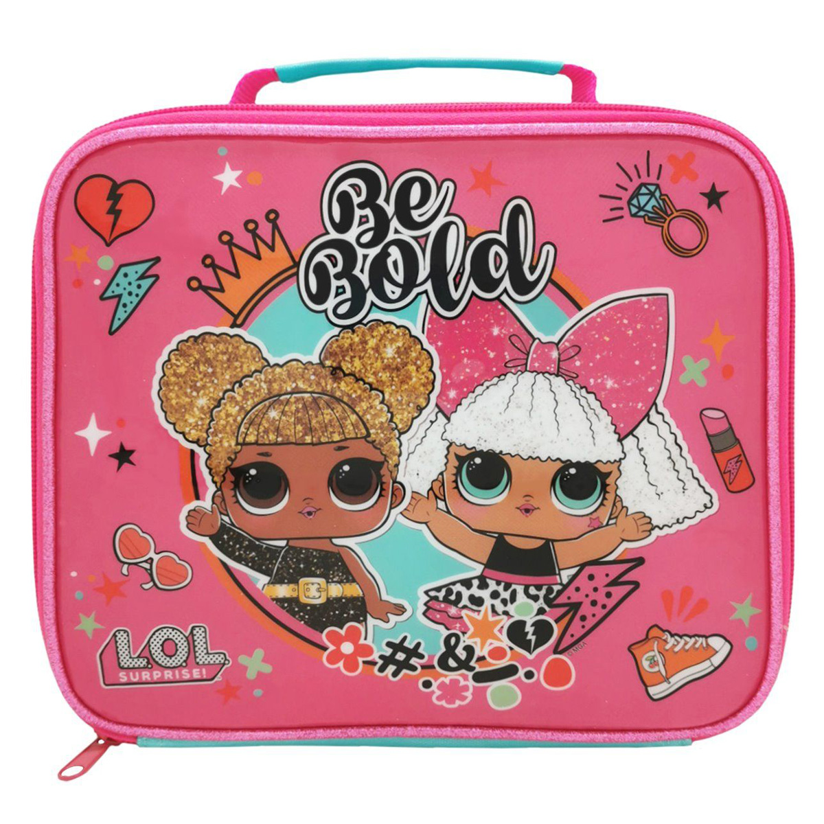 MGA LOL Surprise Unite Rectangular Lunch Bag Kids School Pack Up Travel eBay